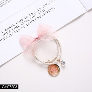 CH072 Cộc tóc CHARM Hàn Quốc - BST Goodnight - Sky Pha lê