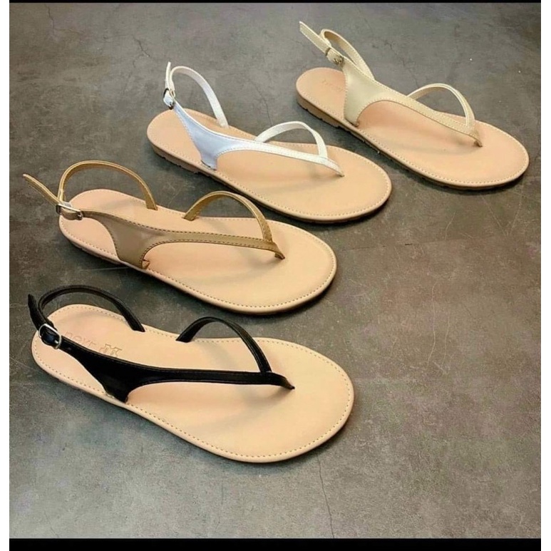 Sandal nữ xỏ ngón MAILIAA đế xẹp quai mảnh đi biển, đi chơi, đi học