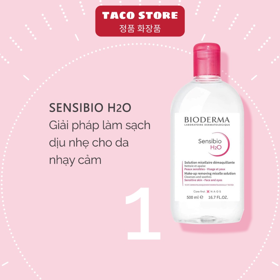 Nước Tẩy Trang BIODERMA Sébium Sensibio H2O