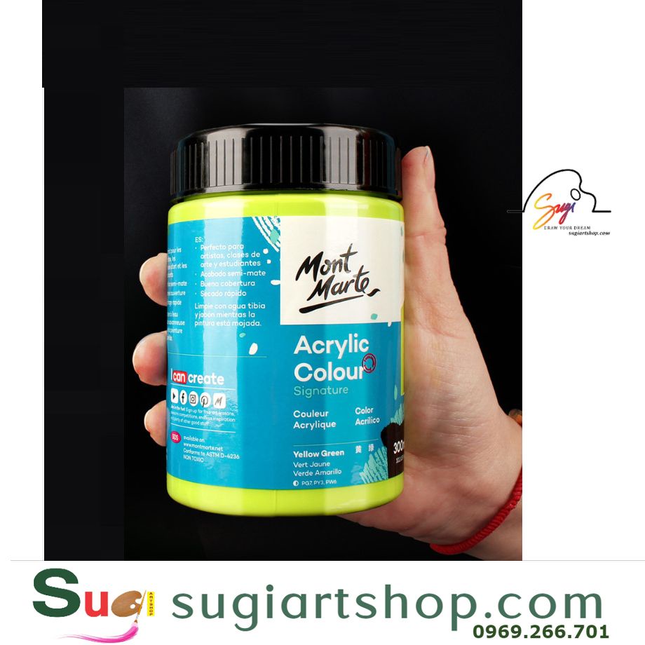 Màu Acrylic Mont Marte, Mont Marte Studio Acrylic Paint 300ml