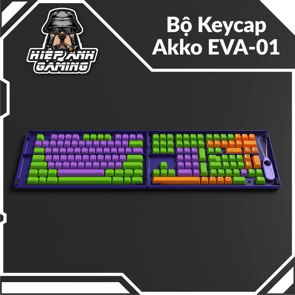 Bộ keycap AKKO EVA01 - ASA Profile dành cho bàn phím cơ