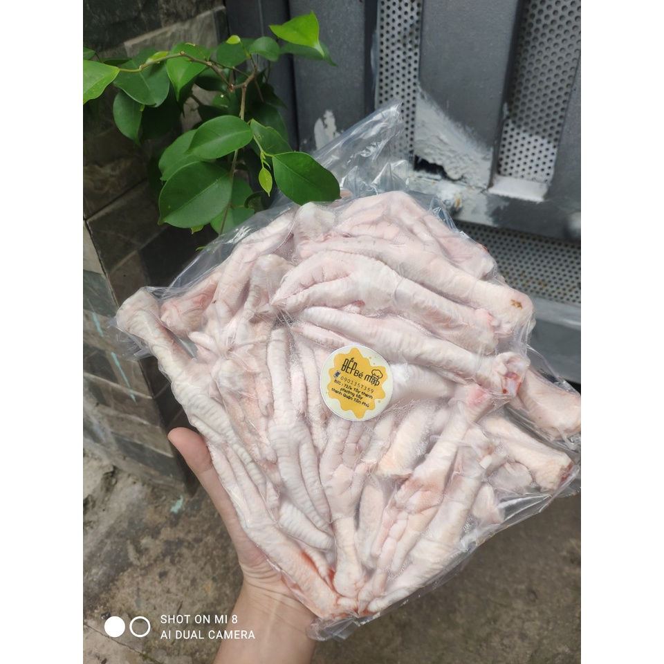 CHÂN GÀ CÓ XƯƠNG 1KG HÀNG LOẠI 1 SIÊU TO KHỔNG LỒ