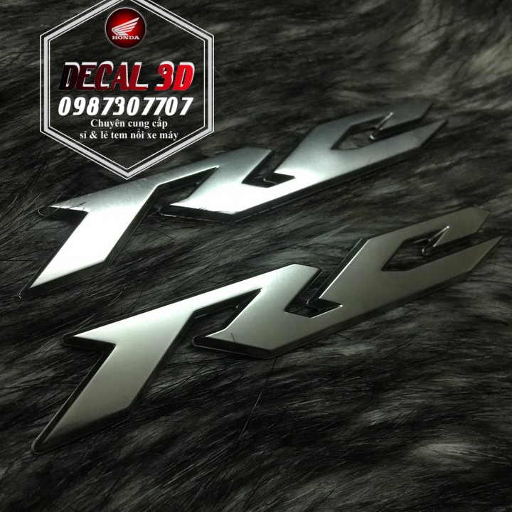 LOGO TEM RC YAMAHA HÀNG CAO CẤP CHO SIRIUS EXCITER 1 cặp