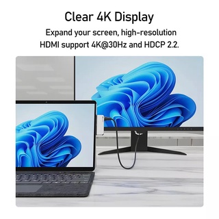 Trạm Hub Chia Cổng USB 3.0 * 1 Cổng USB 2.0 * 1 Cho Microsoft Surface Pro9 / 8 UOGIC Pro9 / 8