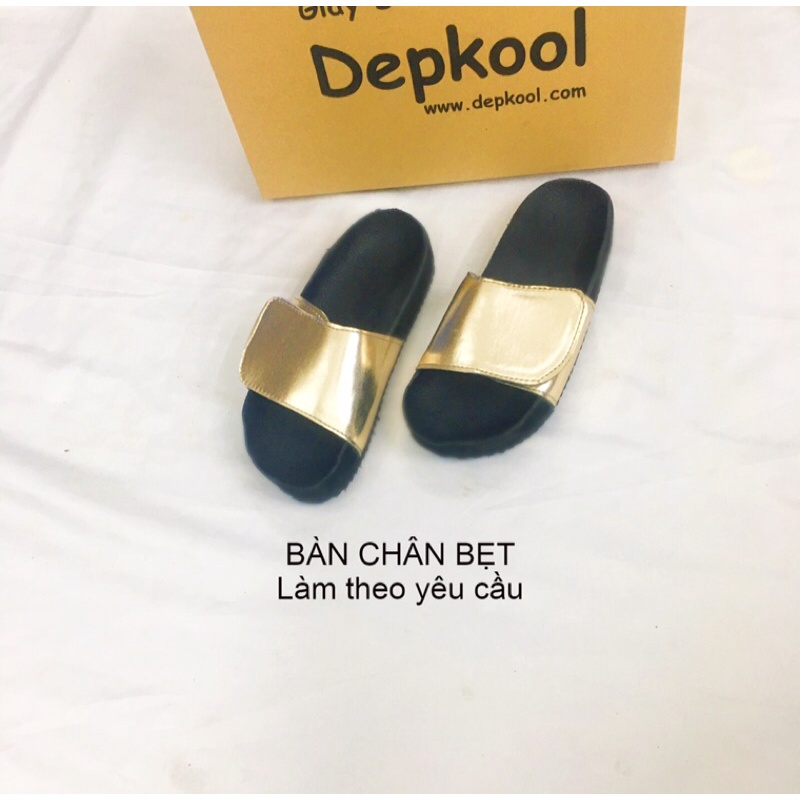 Dép 1 Bảng BÀN CHÂN BẸT- Làm theo yêu cầu