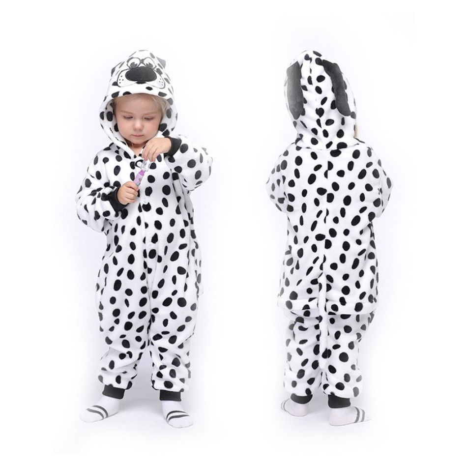 Đồ ngủ liền thân hình kỳ lân/ Stitch/ One Piece dễ thương cho bé