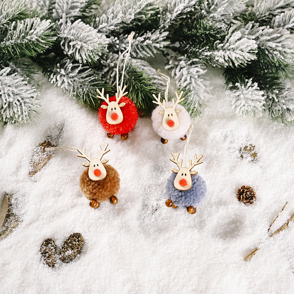 Tuần Lộc Trang Trí Cây Thông Noel Dễ Thương