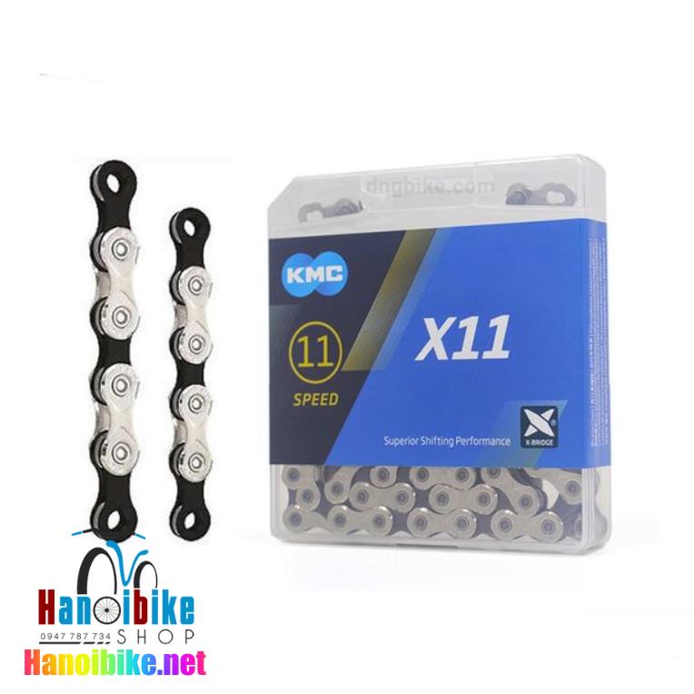 Xích xe đạp KMC X8,X9,X10,X11,X12 speed cho từng loại líp