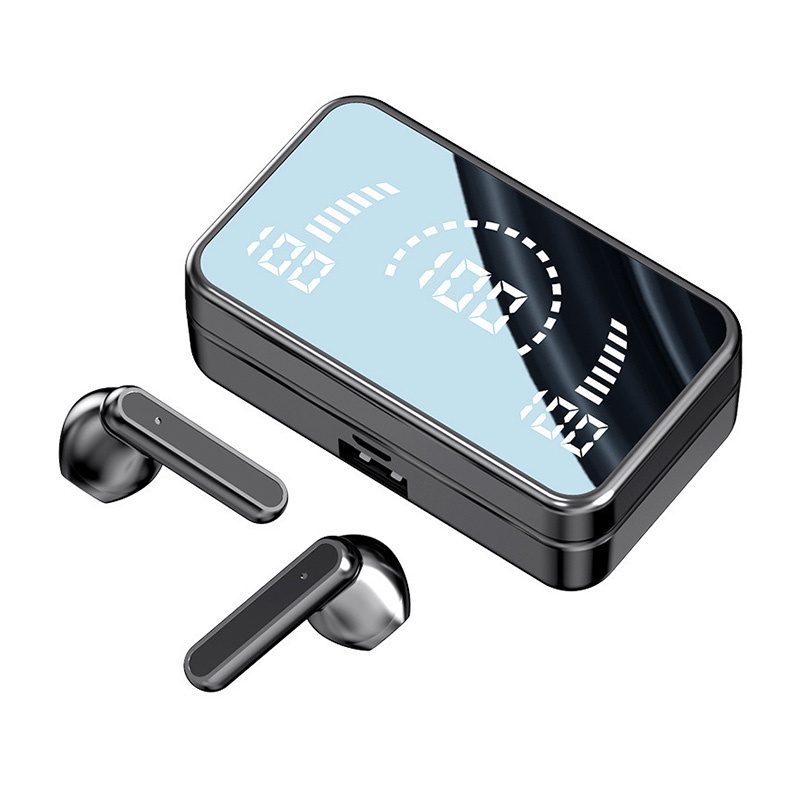 Tai nghe Bluetooth không dây S20 Mirror mới 5.2 Mini hai tai Invisible In Ear Chế độ chờ siêu dài