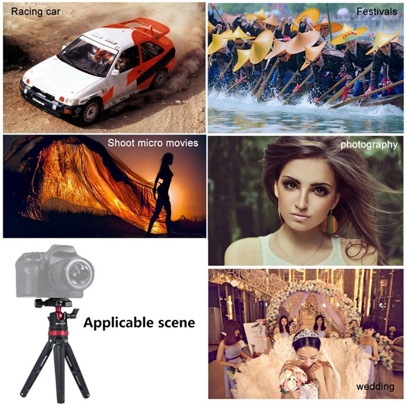 Chân Tripod Máy Ảnh Puluz 11-22.4cm | BigBuy360 - bigbuy360.vn