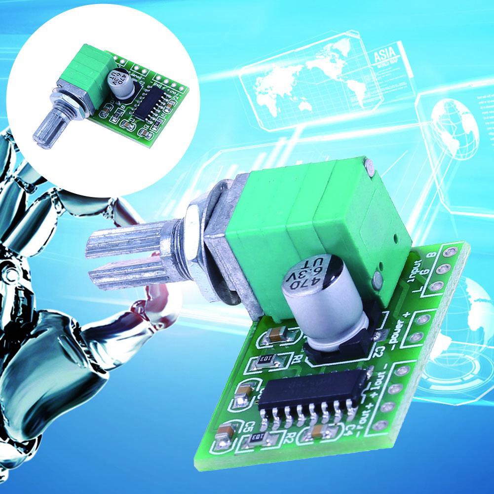Bo mạch khuếch đại âm thanh Mini DC 5V PAM8403 với công tắc chiết áp