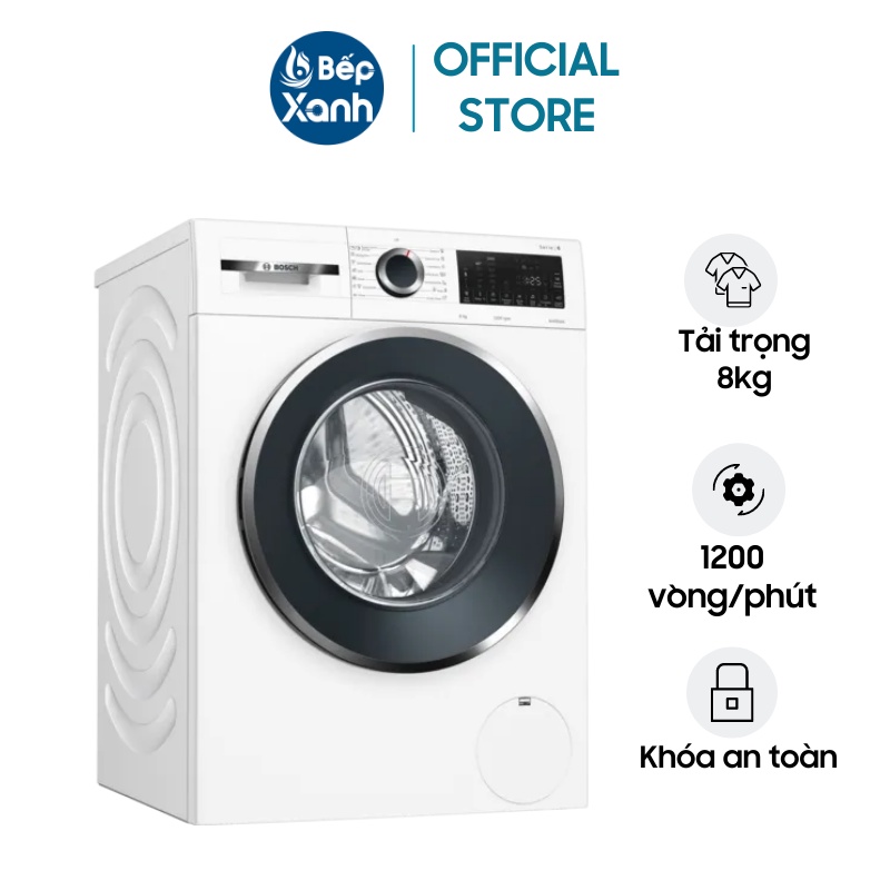 [FREESHIP HCM] Máy Giặt Bosch WGG234E0SG Series 6 - 8kg - Cửa Trước - Hàng Chính Hãng