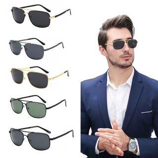 Kính râm phân cực thiết kế gọng vuông sang trọng