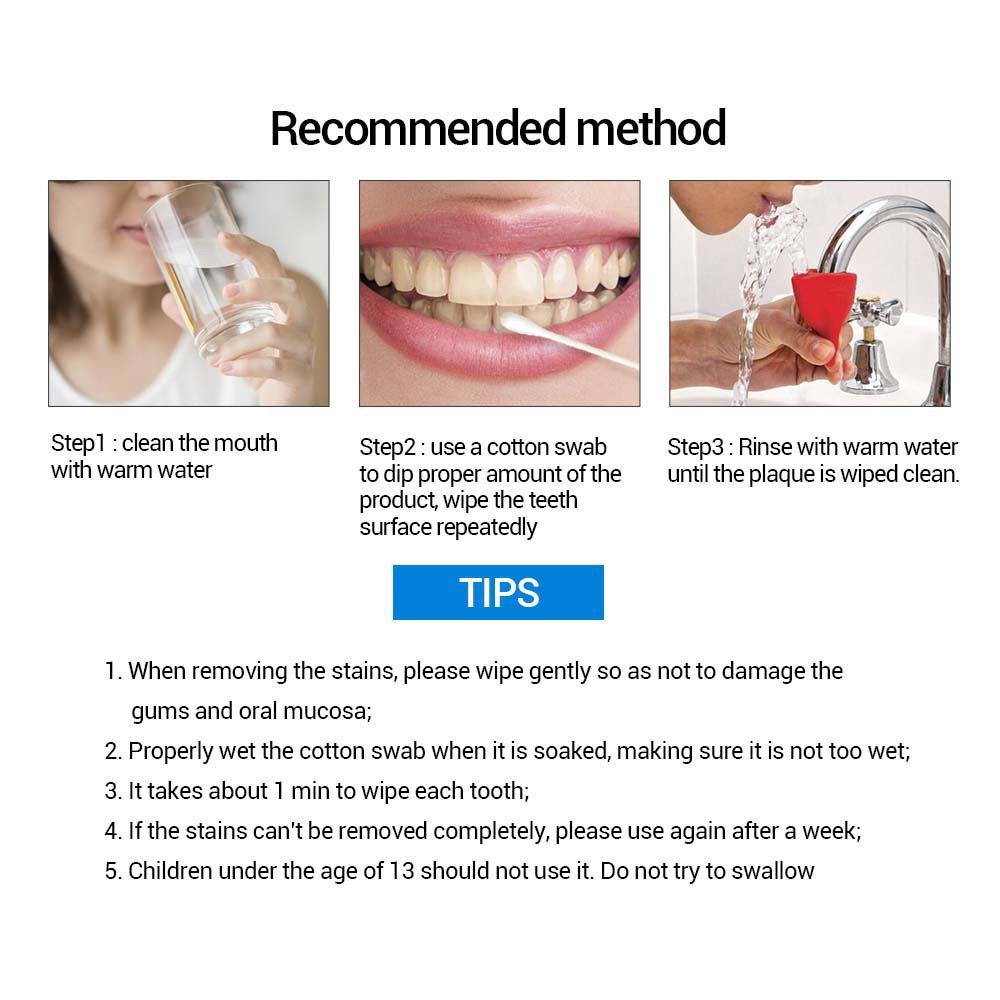 Tinh Chất Làm Trắng Răng Loại Bỏ MOZILEND Loại Bỏ Mảng Bám Hiệu Quả 10Ml