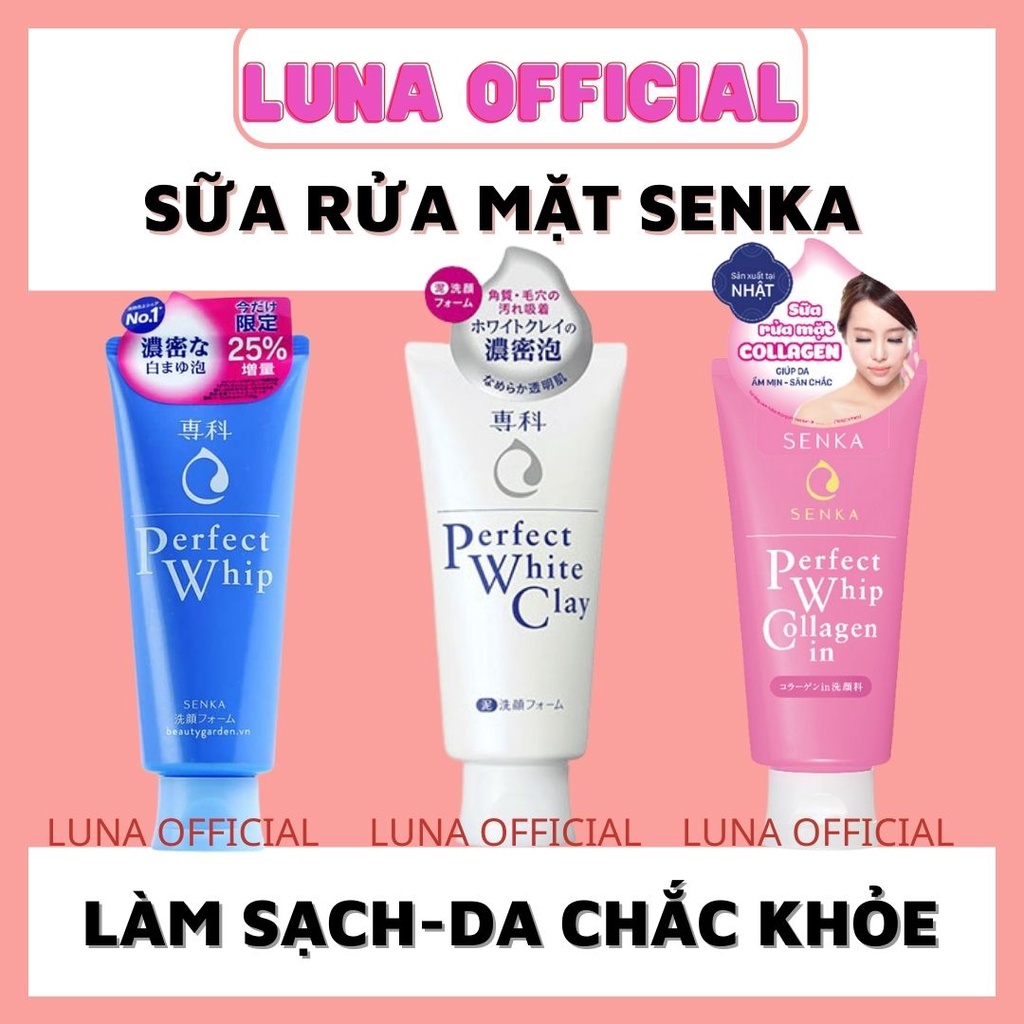 Sữa Rửa Mặt Senka Perfect Whip 120g - Nhật Bản | BigBuy360 - bigbuy360.vn