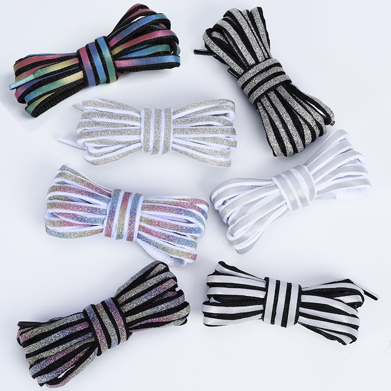 Dây Giày Màu Laser Dạ Quang Thiết Kế Mới