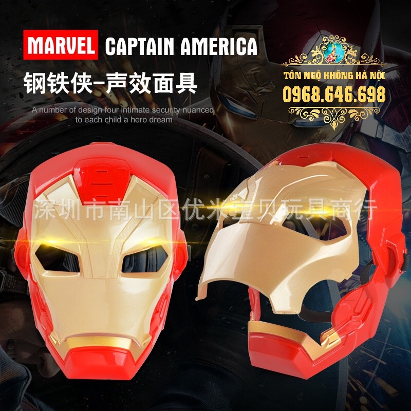 Đồ chơi trẻ em đồ chơi cho bé Siêu Nhân Siêu anh hùng Đội Trưởng Mỹ Người Sắt Captain America Iron man