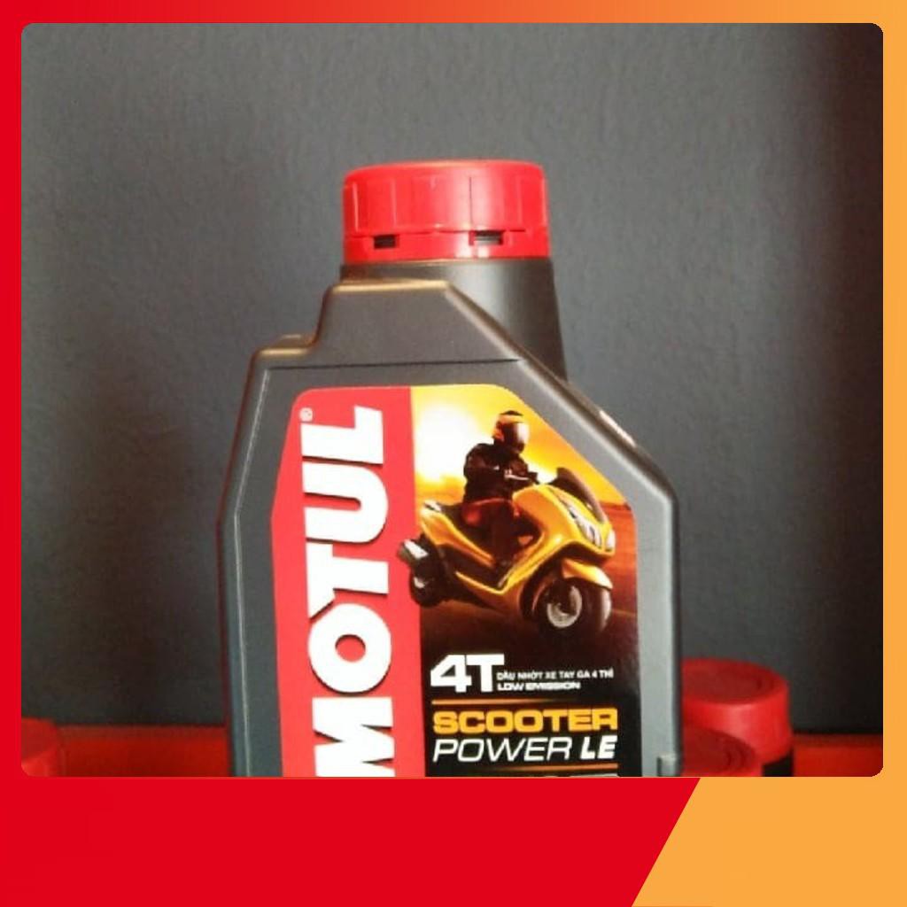 NHỚT MOTUL SCOOTER POWER LE 5W40 - NHỚT XE TAY GA 4T 0.8 LÍT