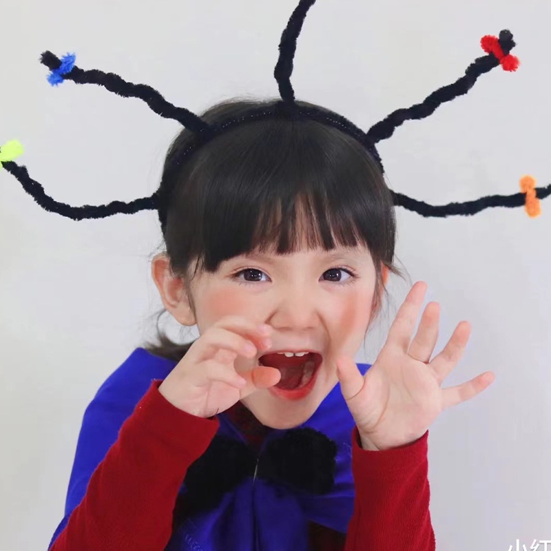 Băng Đô Cài Tóc Màu Đen Hóa Trang Phù Thủy Cho Lễ Halloween