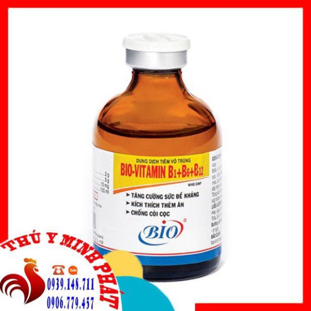 VITAMIN 3B BIO B1- B6 - B12 CHAI 50ML