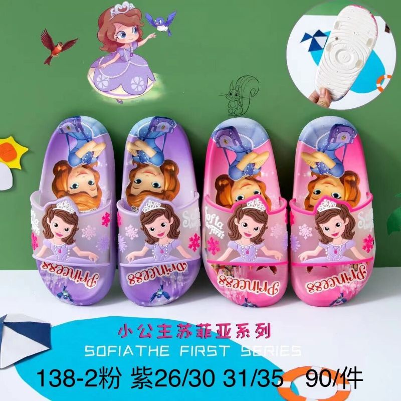 Dép công chúa Sofia cho bé gái cực xinh