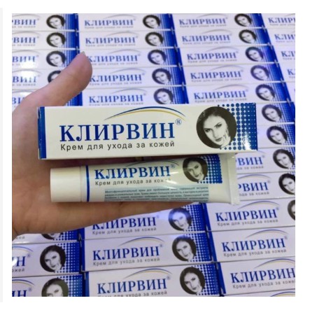 Kem làm mờ sẹo rạn da Klirvin Nga auth 100% 25g