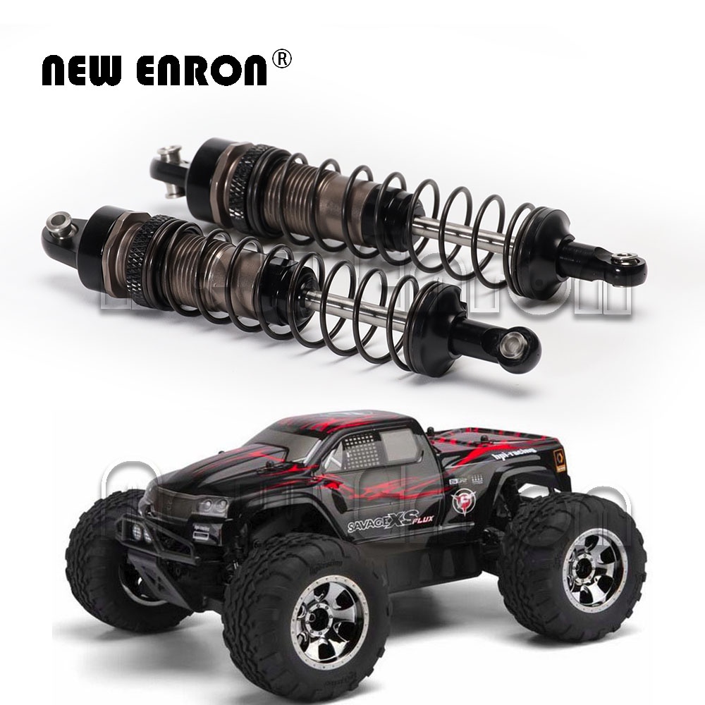 Set 2 Phuộc Giảm Xóc Trước Và Sau 73-98mm Bằng Nhôm Kèm Trục Kim Loại 108169 Cho Xe Điều Khiển Từ Xa Hpi Savage Xs Flux Vgjr
