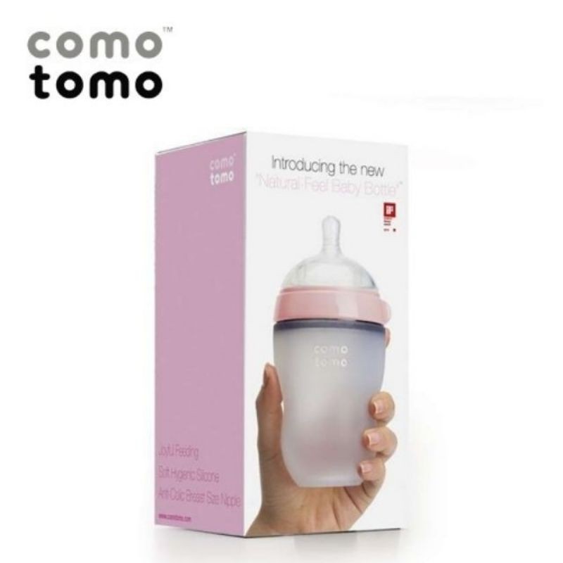 Quần dài sơ sinh trắng in hình bình sữa cho bé yêu Bình Sữa trẻ em Comotomo 150ml/250ml chính hãng