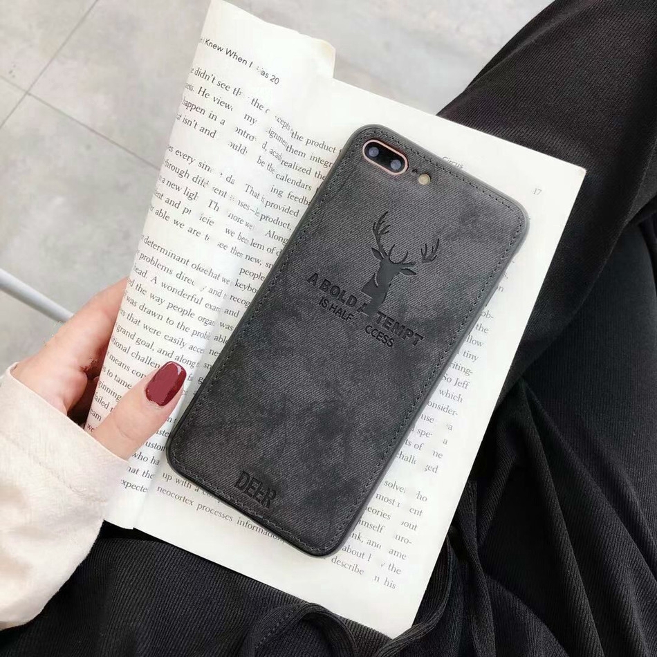 Ốp Lưng Tpu Mềm In Hình Chú Nai Dùng Cho Samsung Galaxy A30 A20 A40 A10 A40S A6 A7 A8 2018 A6 | BigBuy360 - bigbuy360.vn