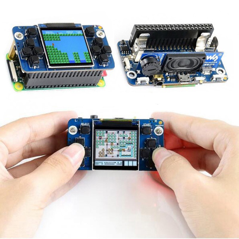 1.54 Inch LCD Display Expanding Board GamePi15 Gamepad Good Match for Raspberry Pi Zero/Zero W/Zero WH/A+/B+/2B/3B/3B+/3A+