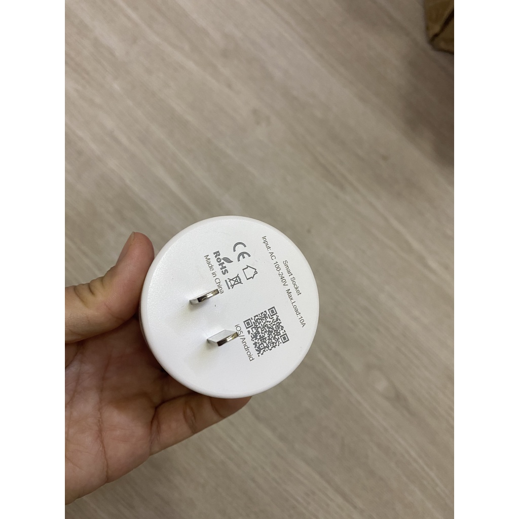 Ổ cắm điện thông minh Tuya Smart Life 10A kết nối Wifi IOHOME - Dùng mọi loại phích cắm