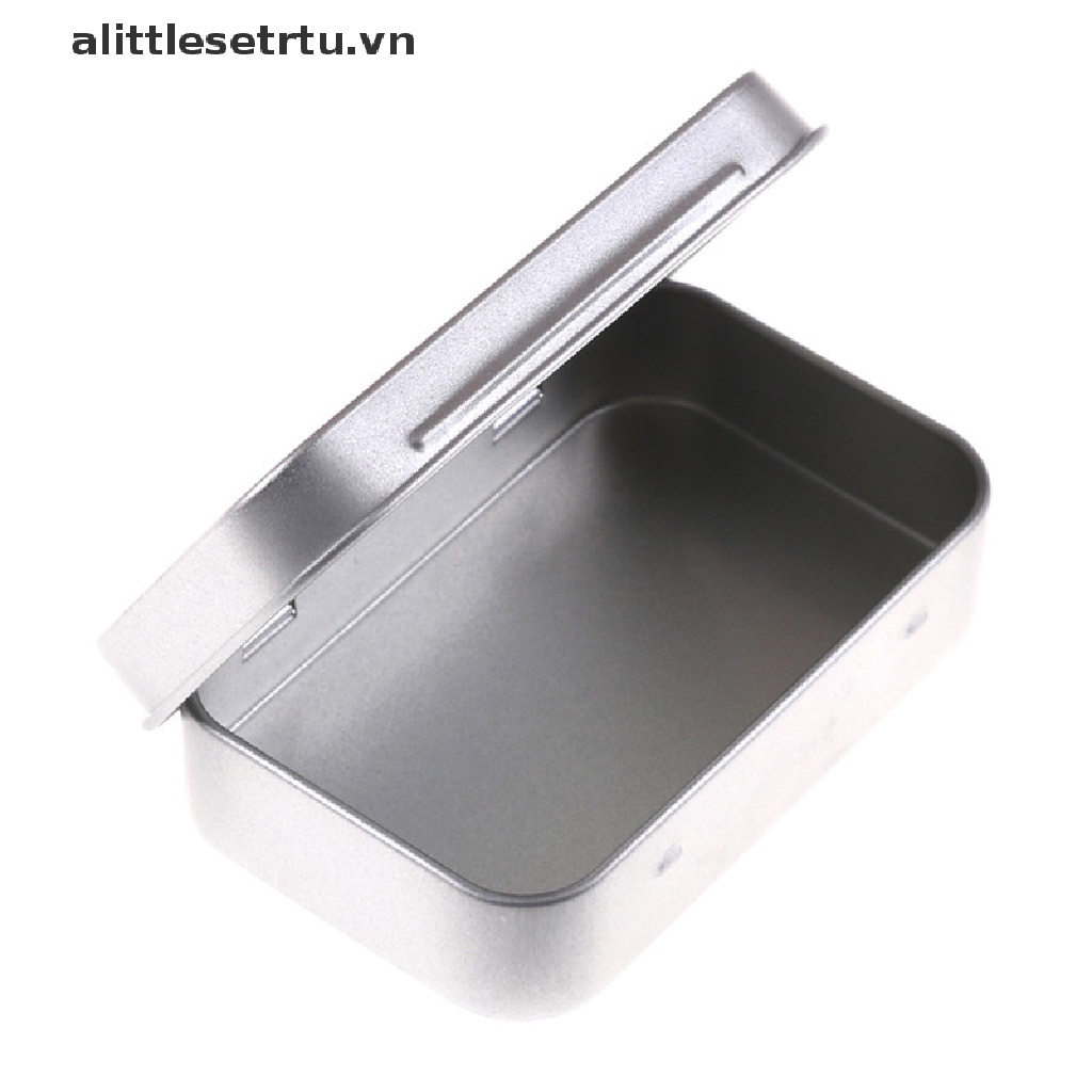 Hộp Đựng Tiền Xu 95 * 60 * 20mm Nắp Gập Bằng Kim Loại