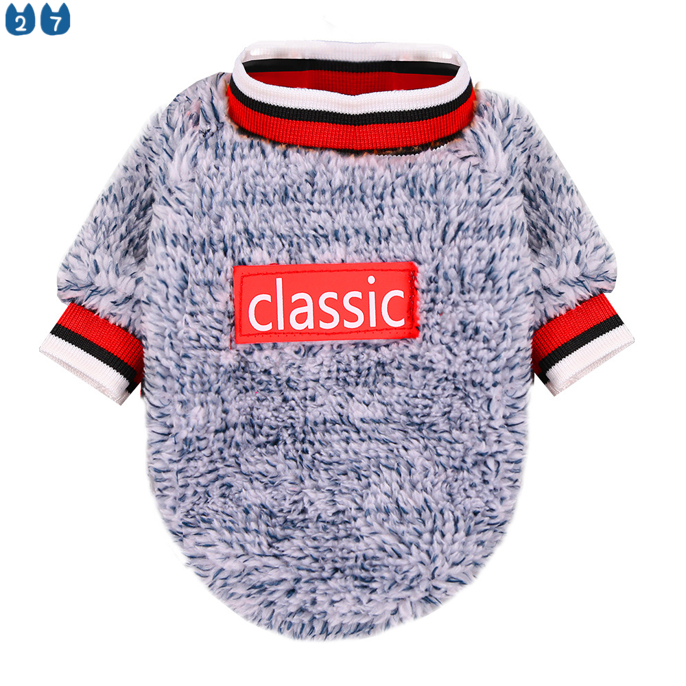 Áo sweater 27PETS dày giữ ấm mùa đông thời trang dành cho thú cưng