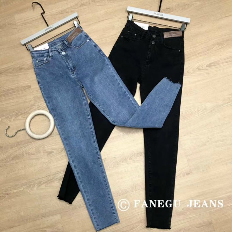 Quần jean hai khuy hàng QCL1