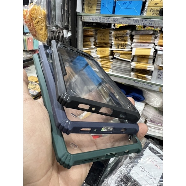 Ốp lưng Samsung S10 5G dẻo trong viềng chống sốc