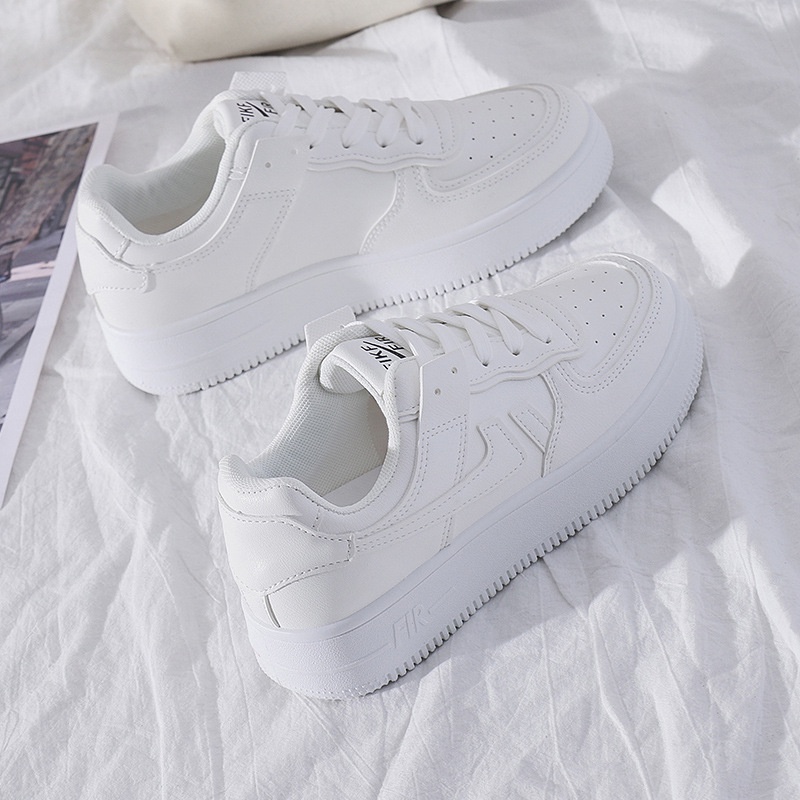 Giày Thể Thao Màu Trắng Macaron Phong Cách Nhật Bản 2022 Thời Trang Cho Nữ F001 Czk068