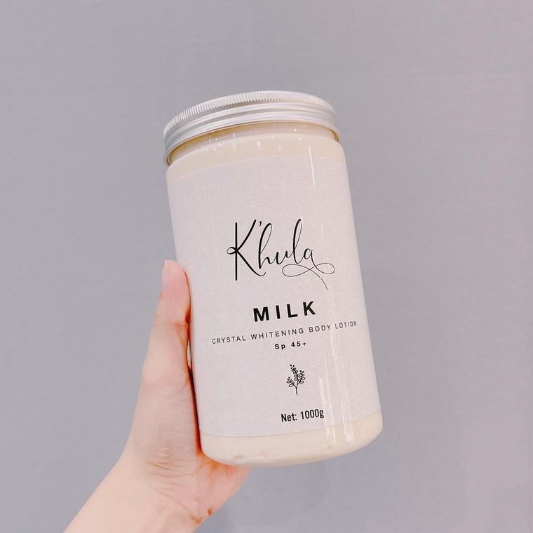 [SỈ 5 HỘP 1KG] Kem dưỡng thể trắng da Body Milk, dưỡng trắng da body toàn thân, dưỡng ẩm body, ko bết rít