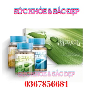 [Bộ 3 thải độc] Bộ 3 thanh lọc thải độc Siberian Renaissance Triple Set – Date T8/2023