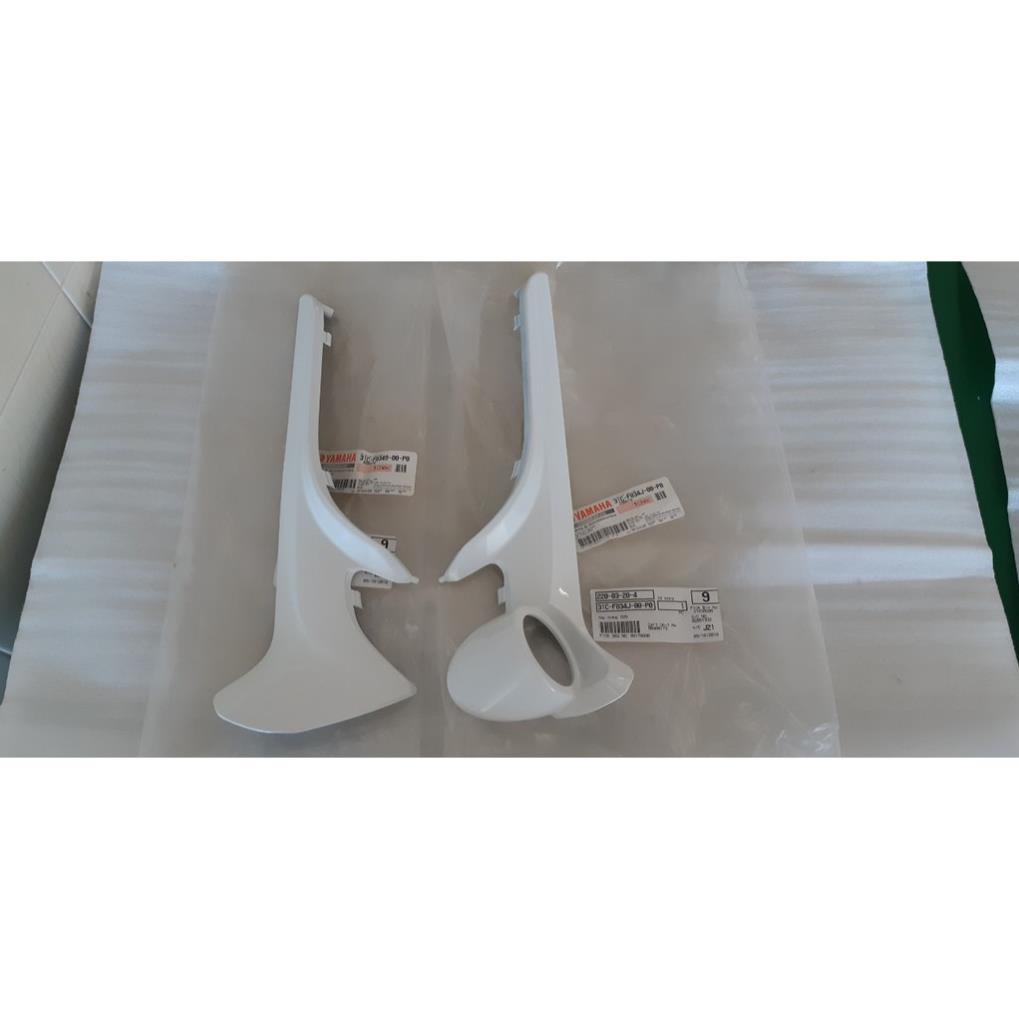 Ốp viền ổ khóa Jupiter 2011 - Trắng