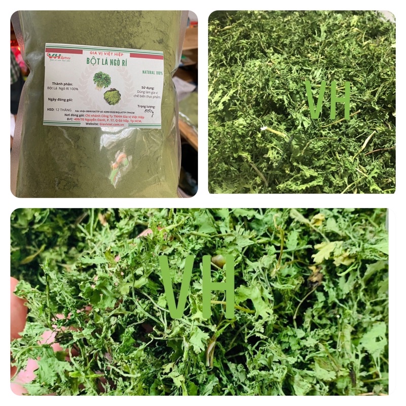 Bột Lá Ngò Rí Túi 1Kg Việt Hiệp
