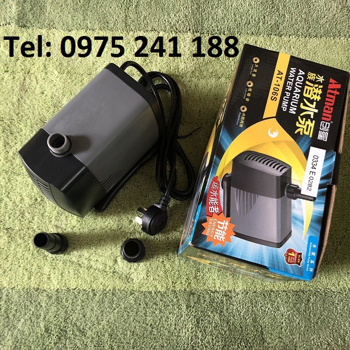 Máy bơm Atman AT 106S, 72W, đẩy cao 4m, lưu lượng 4000 lít