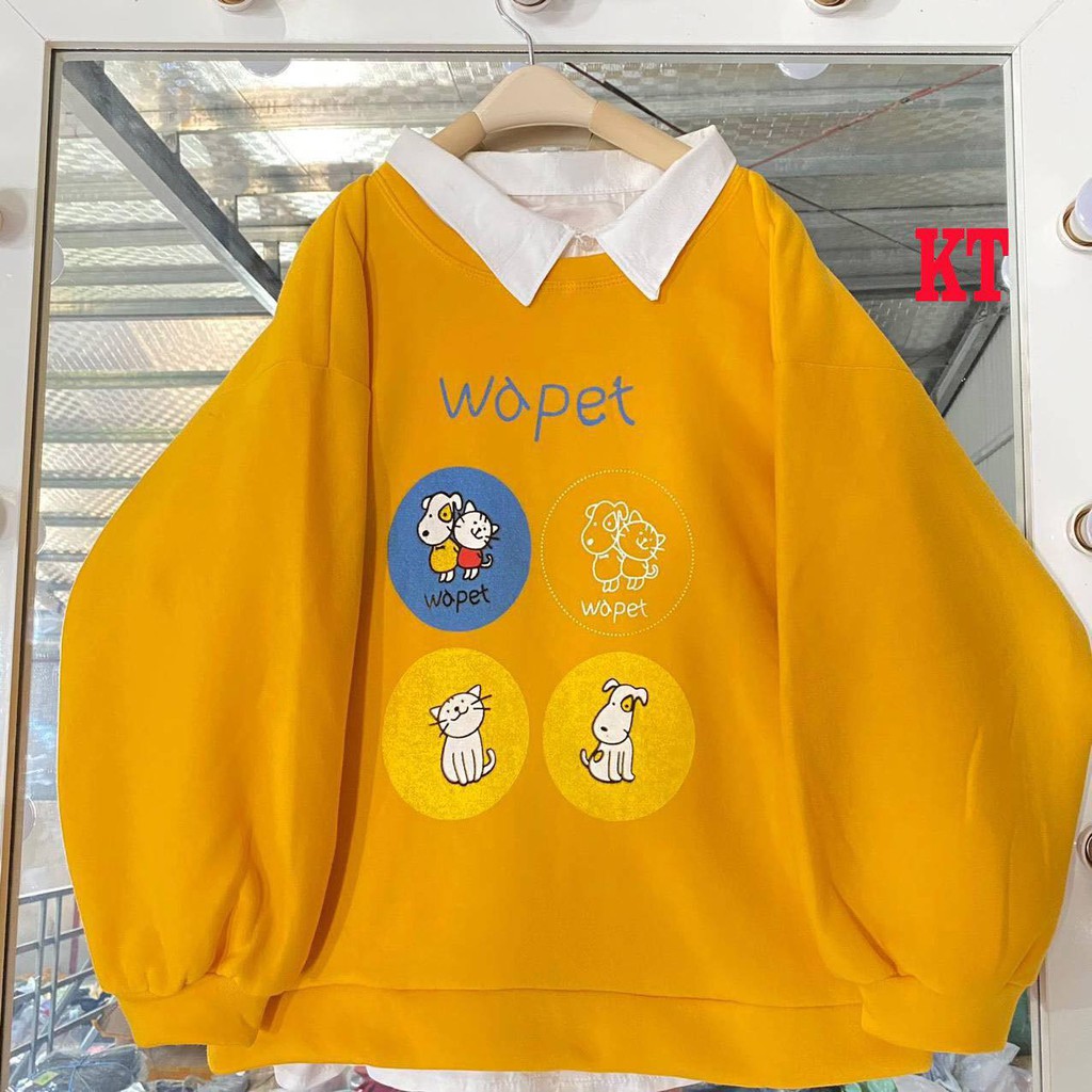 Áo thun bo gấu Wopet KTH0121