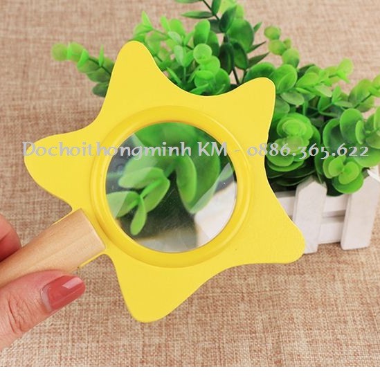 Kính lúp cầm tay cho trẻ học khám phá