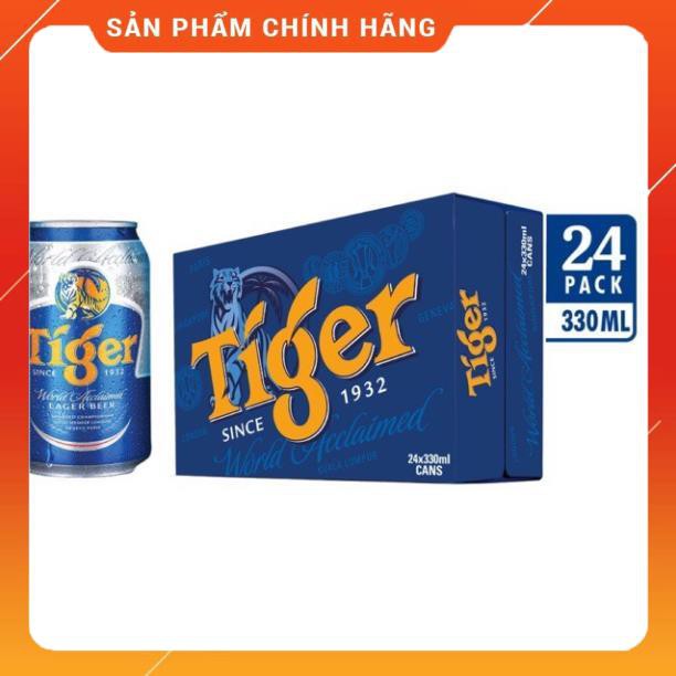 [SALE SỐC] [DEAL HOT] THÙNG BIA TIGER 24 lon / 1 thùng DATE MỚI