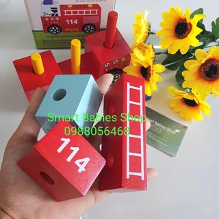 Lắp ráp xe cứu hỏa Winwintoys