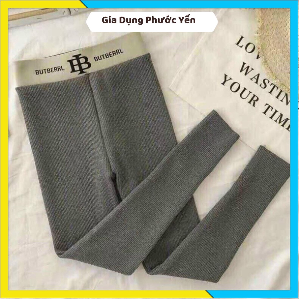 QUẦN LEGGING LÓT LÔNG CẠP CHỮ B