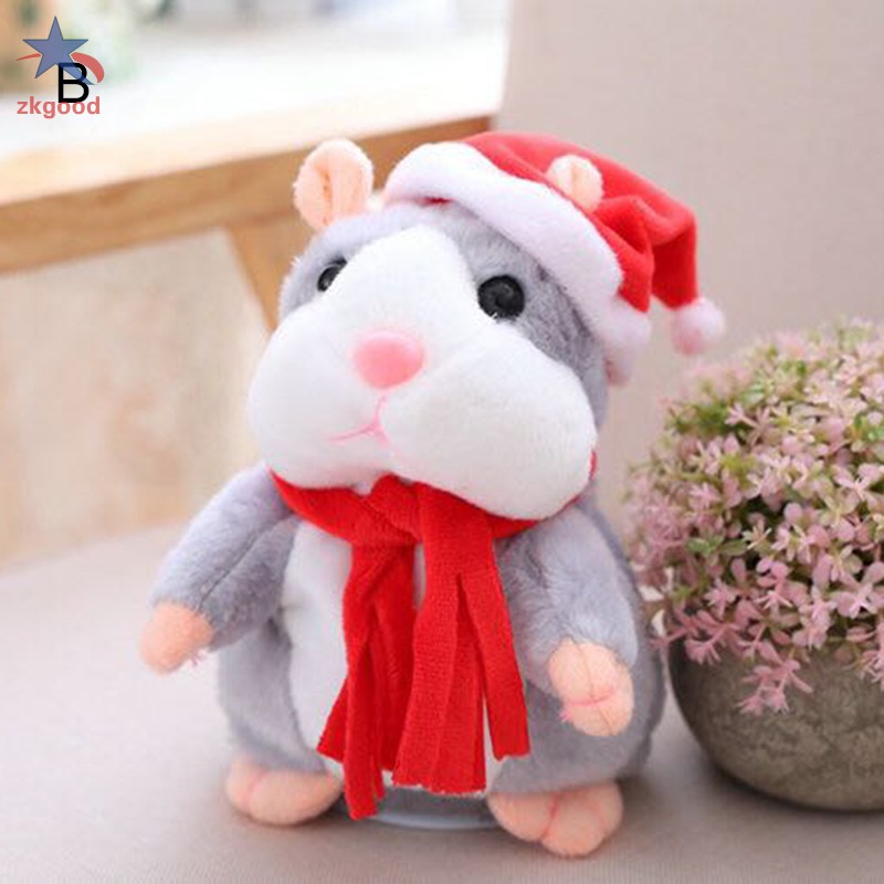 Chuột Hamster Nhồi Bông Biết Nói Vui Nhộn Cho Bé