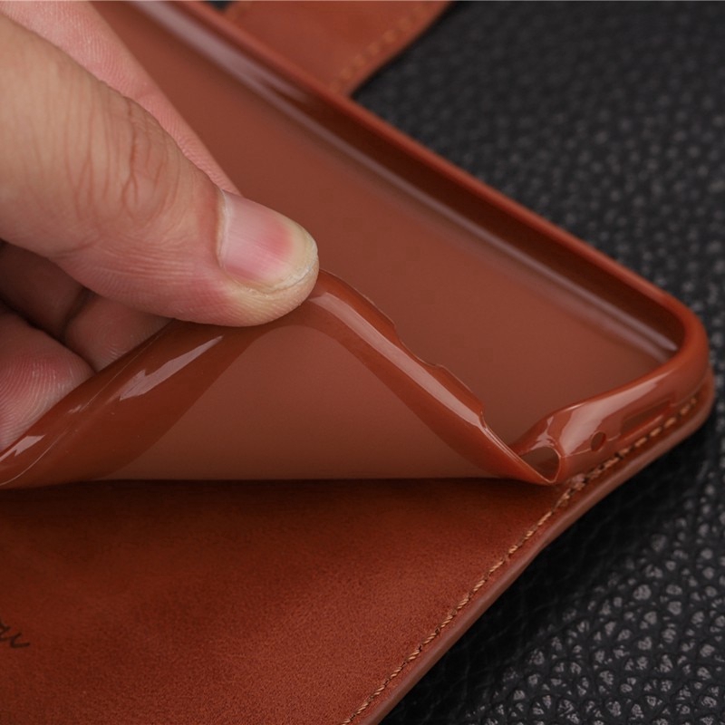 Bao da điện thoại có đế đỡ và ngăn để thẻ màu sắc sang trọng cho Samsung Galaxy Note 9 8 | BigBuy360 - bigbuy360.vn