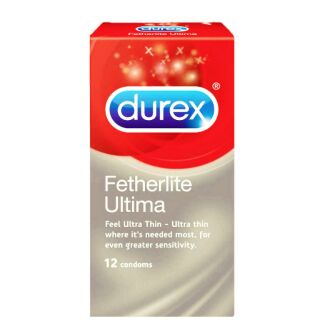 Bao cao su siêu mỏng Durex Fertherlite Ultima hộp 12 chiếc