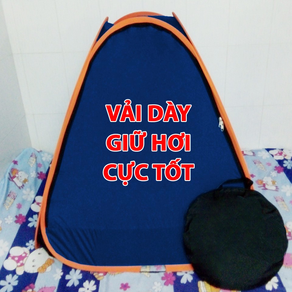 Lều Xông Hơi tự bung gấp gọn tại nhà - Lều xông hơi chui đầu tại nhà, Lều xông hơi hỗ trợ giảm cân sau sinh